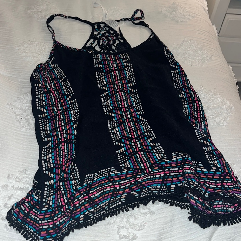 Spaghetti strap tank top